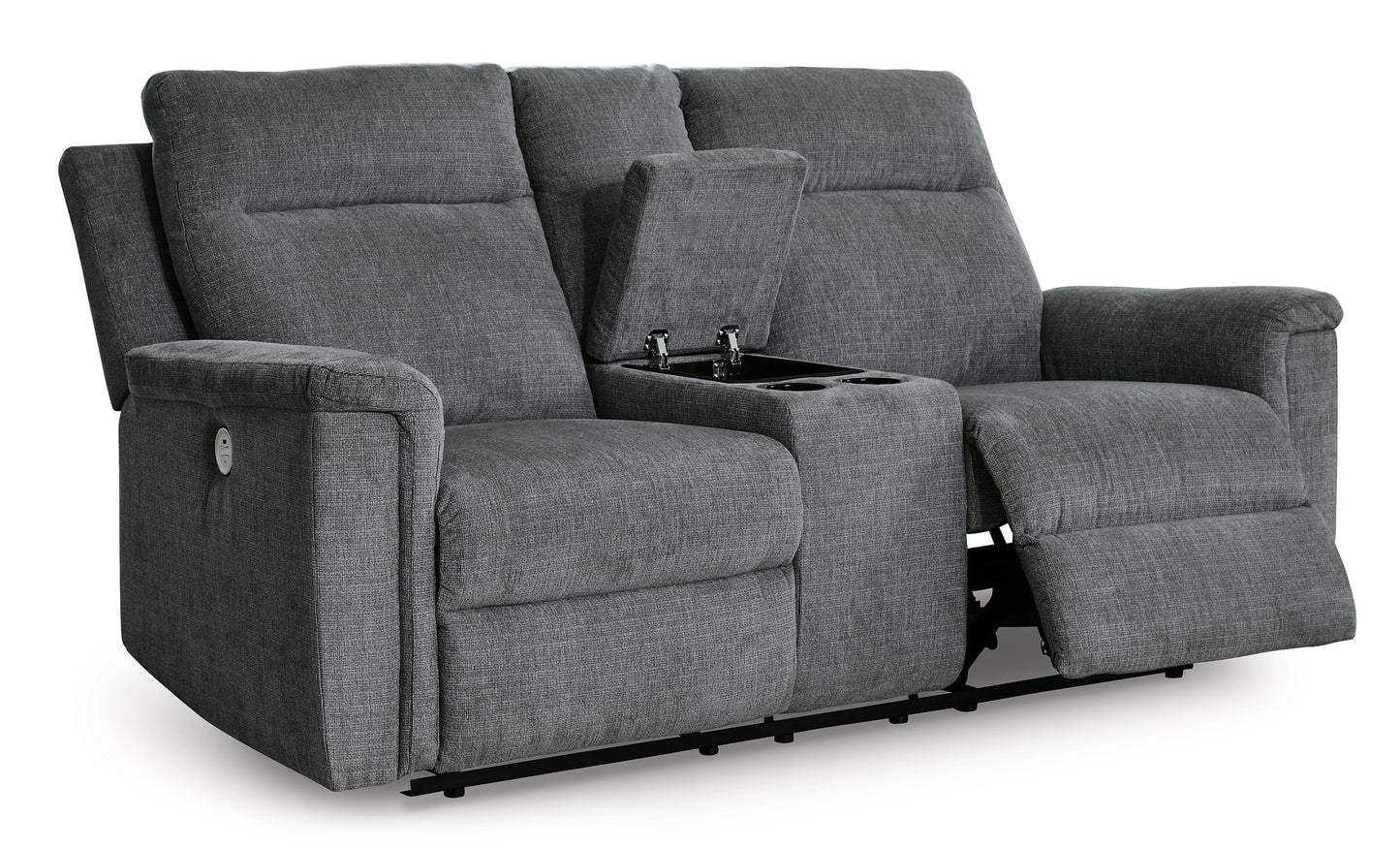 Barnsana DBL REC PWR Loveseat w/Console