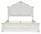 Montelaine King Upholstered Panel Bed