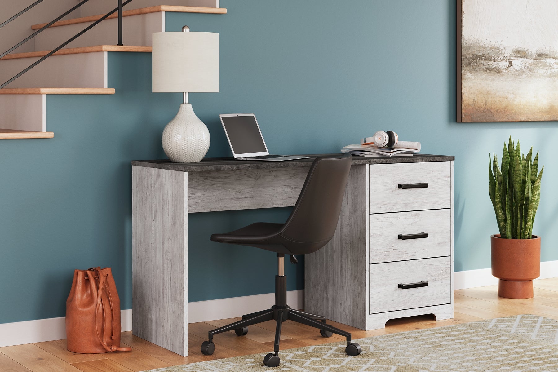 Battelle 60 Home Office Desk with Return