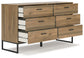 Deanlow Six Drawer Dresser