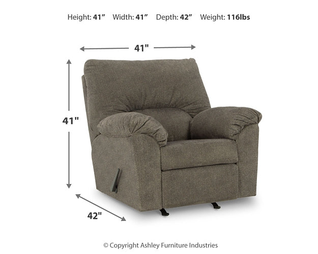 Norlou Sofa, Loveseat and Recliner